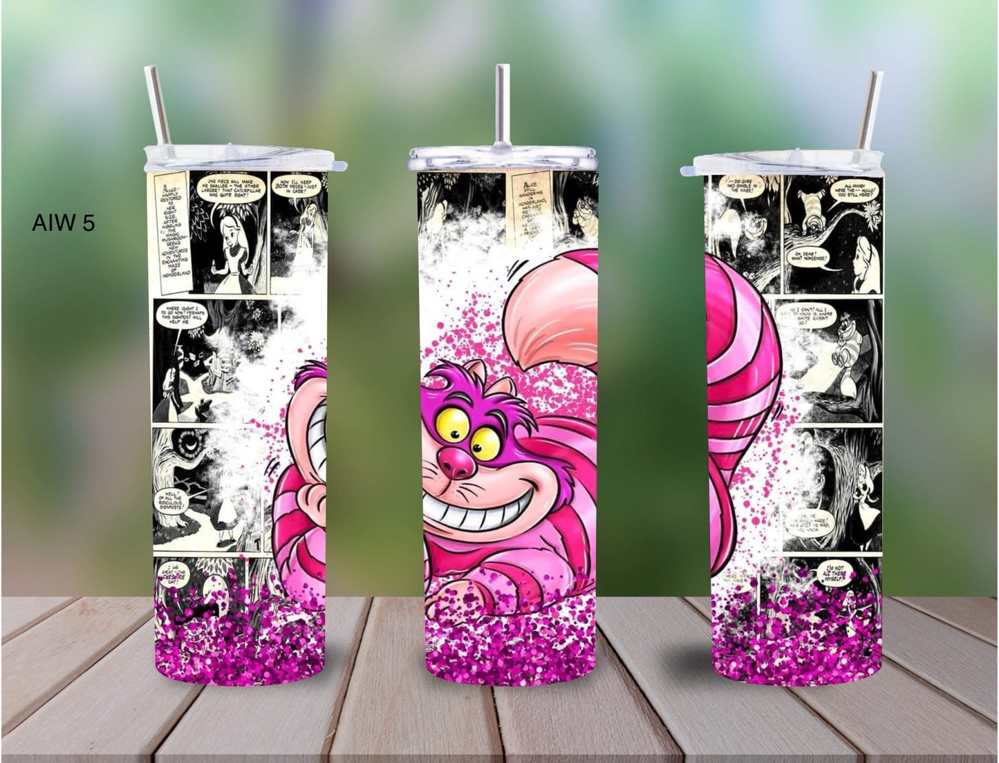 Alice in wonderland tumbler