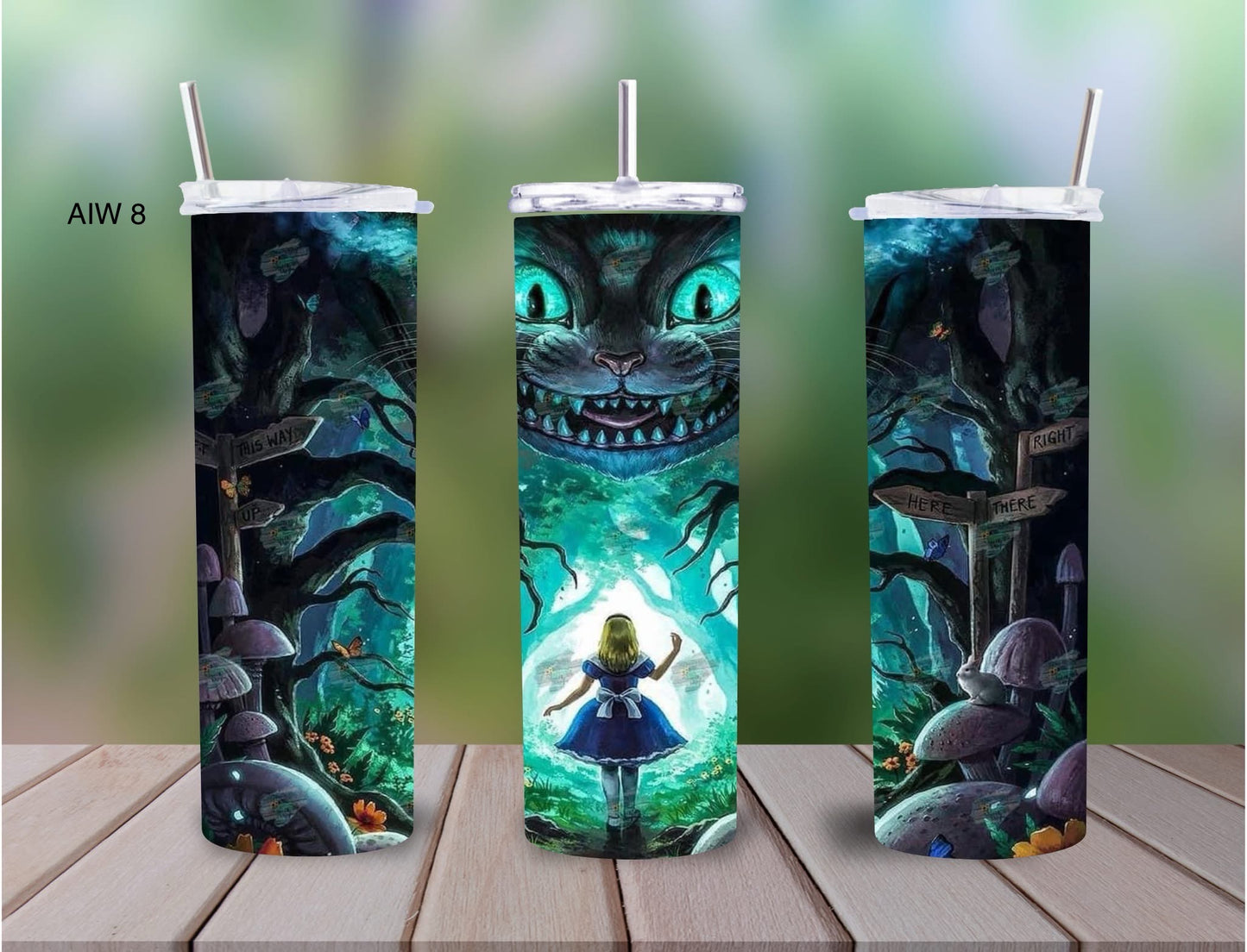 Alice in wonderland tumbler