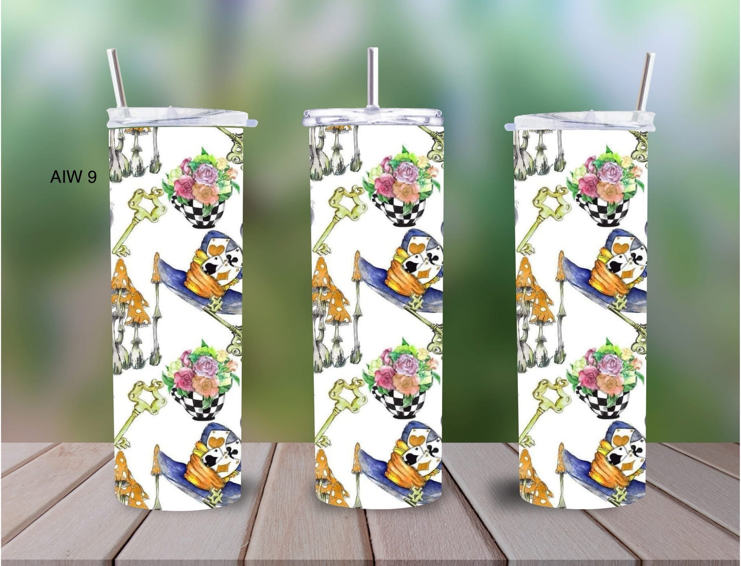 Alice in wonderland tumbler