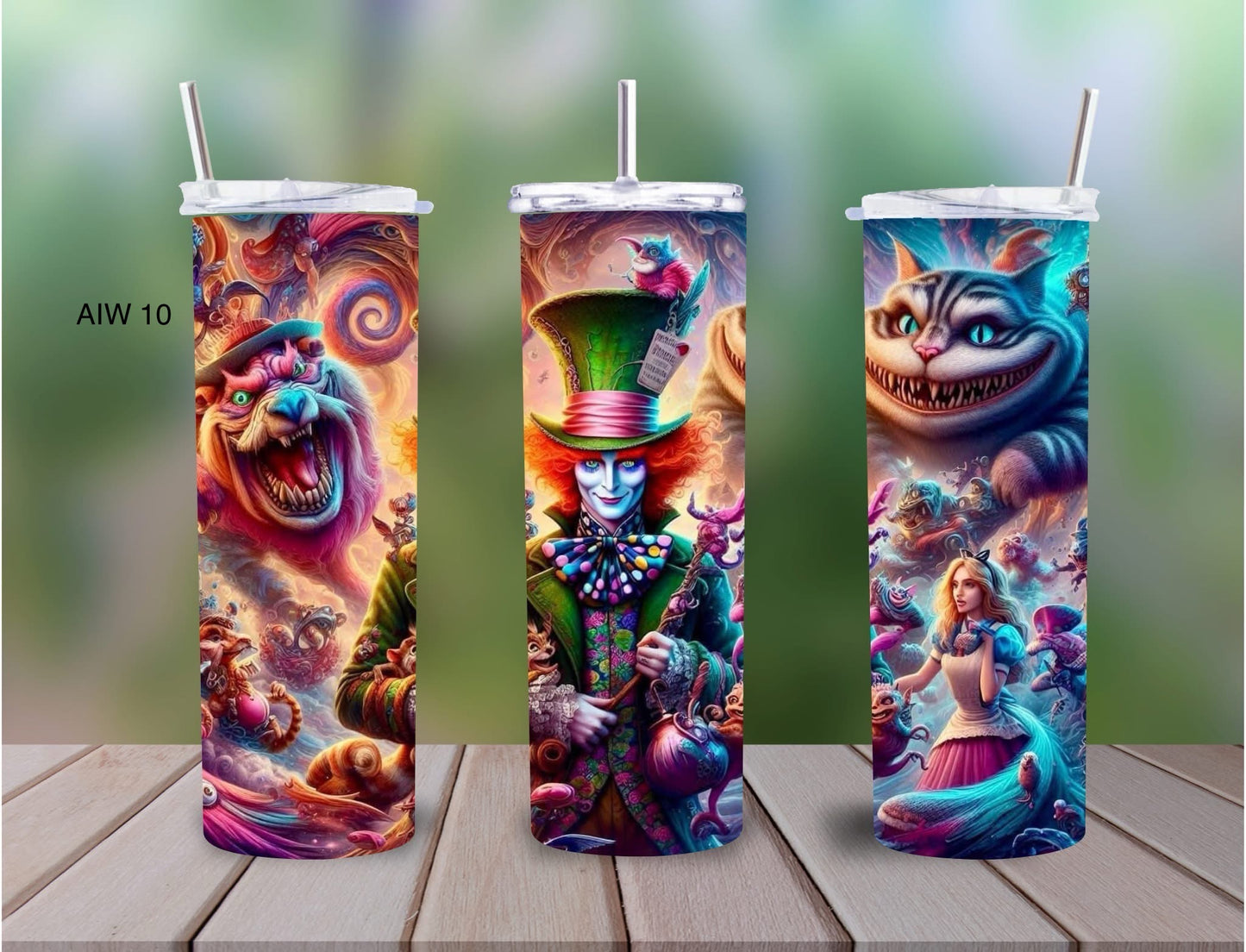 Alice in wonderland tumbler