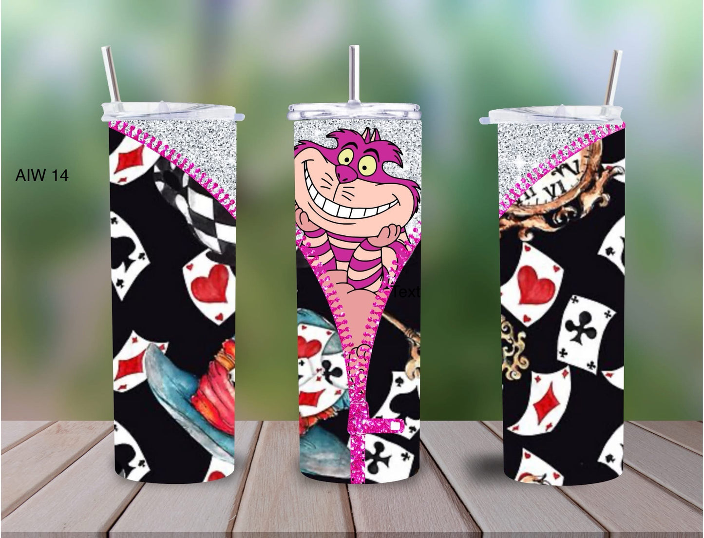 Alice in wonderland tumbler