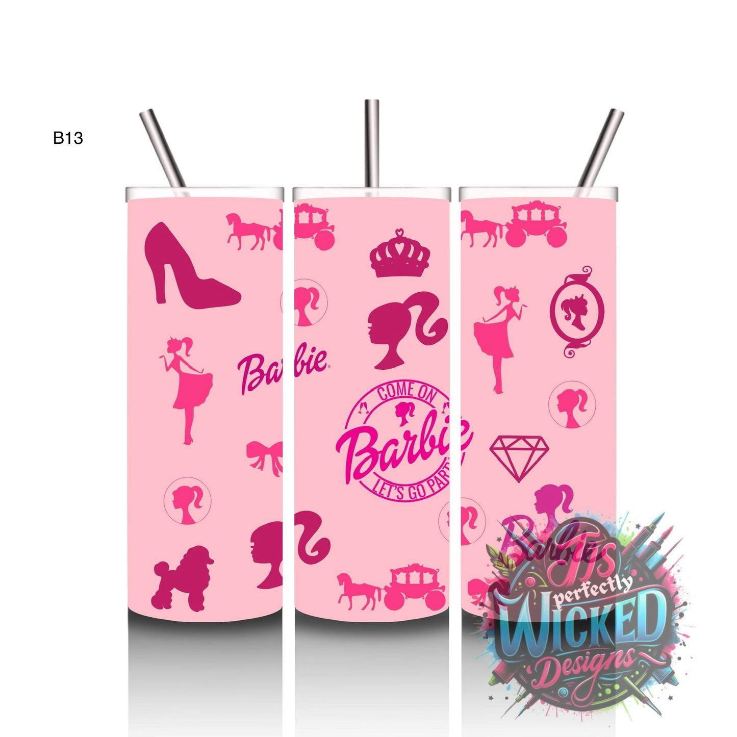 Barbie tumblers