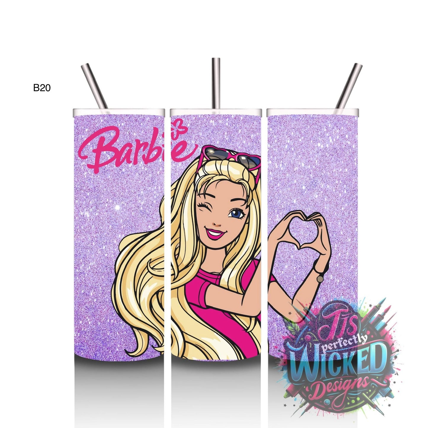 Barbie tumblers